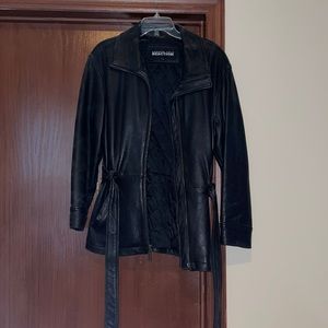 New lamb skin leather jacket